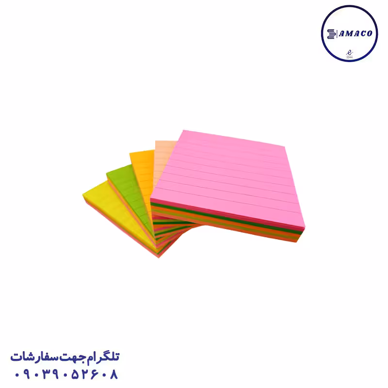 نوت 76*76 خط دار
