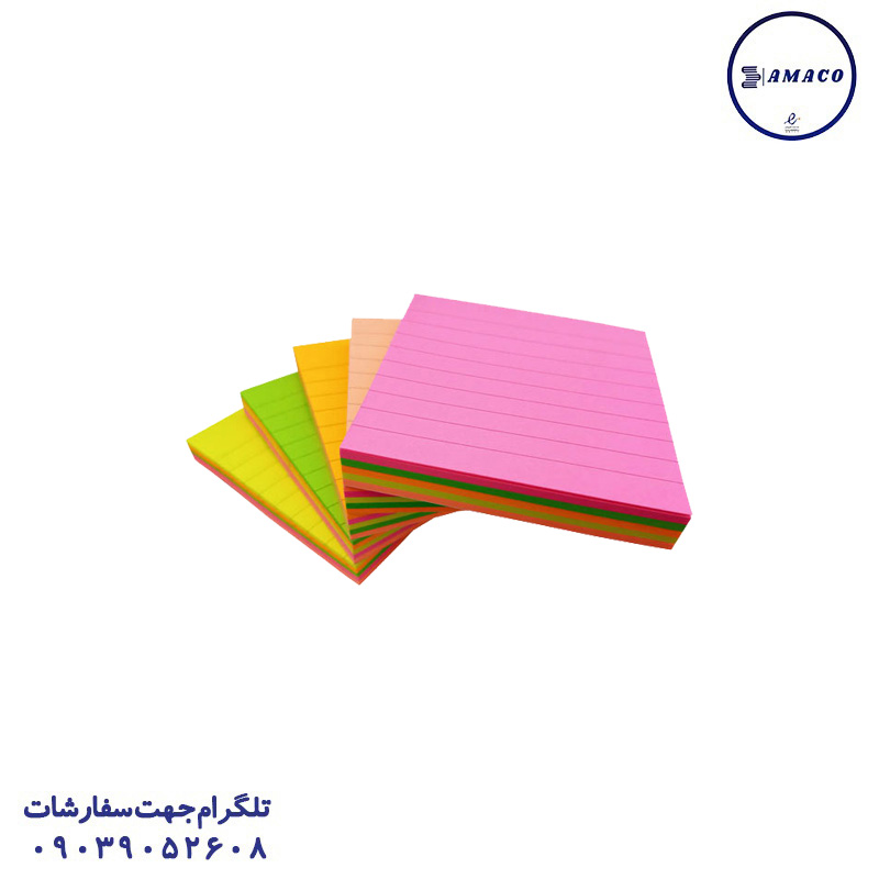 نوت 76*76 خط دار