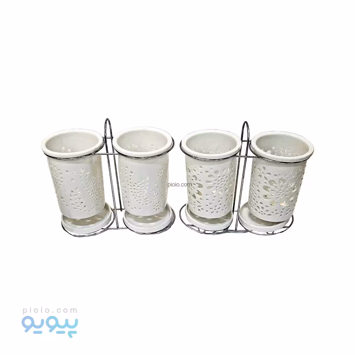 جاقاشقی سرامیکی گرد دوقلو