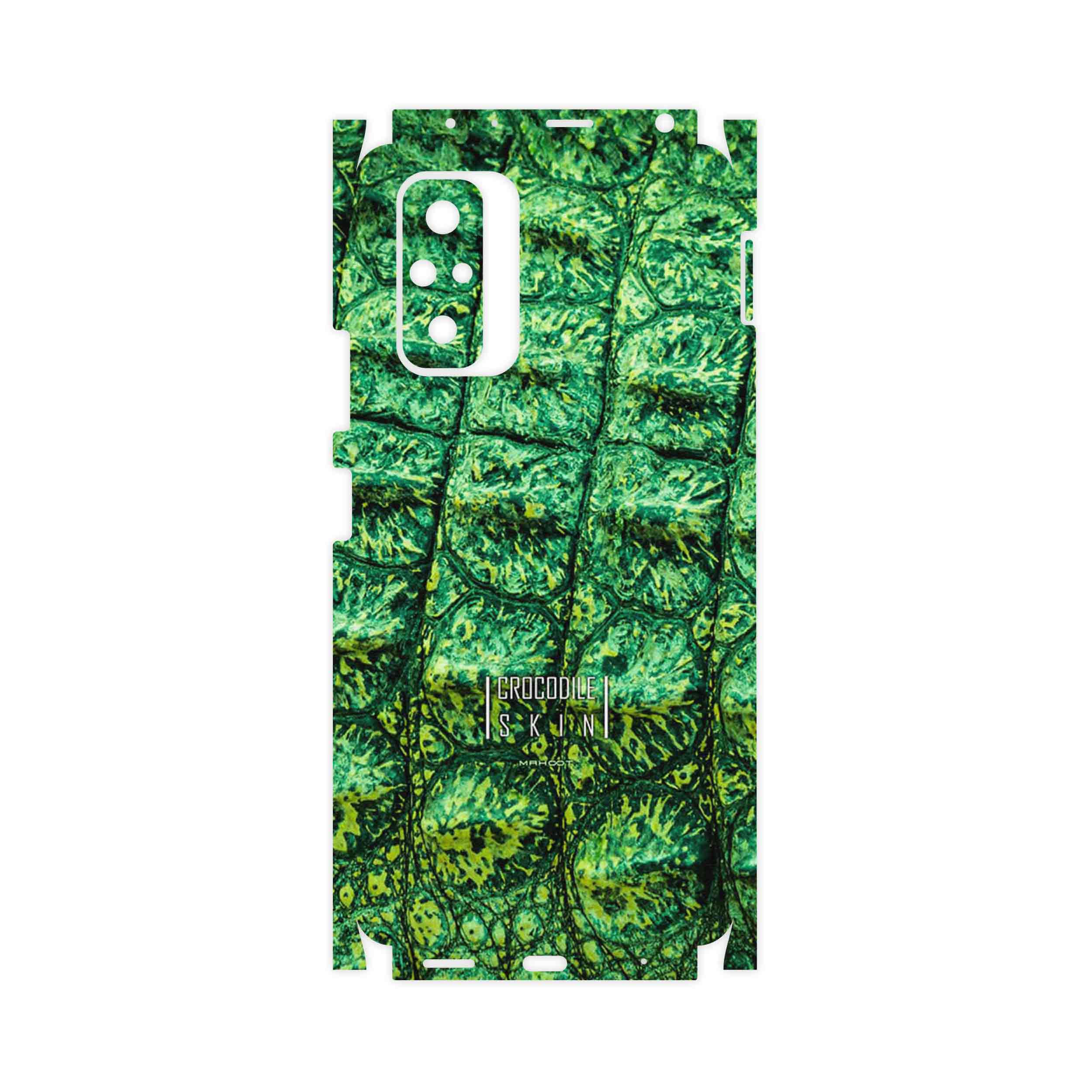 برچسب پوششی ماهوت مدل Crocodile Skin-FullSkin مناسب برای گوشی موبایل شیائومی Redmi Note 10 Pro