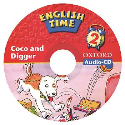 کتاب ENGLISH TIME 2 COCO AND DIGGER اثر SETSUKO TOYAMA انتشارات OXFORD
