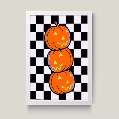تابلو مدل Halloween هالووین کدS2910-w