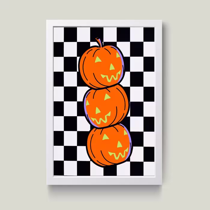 تابلو مدل Halloween هالووین کدS2910-w