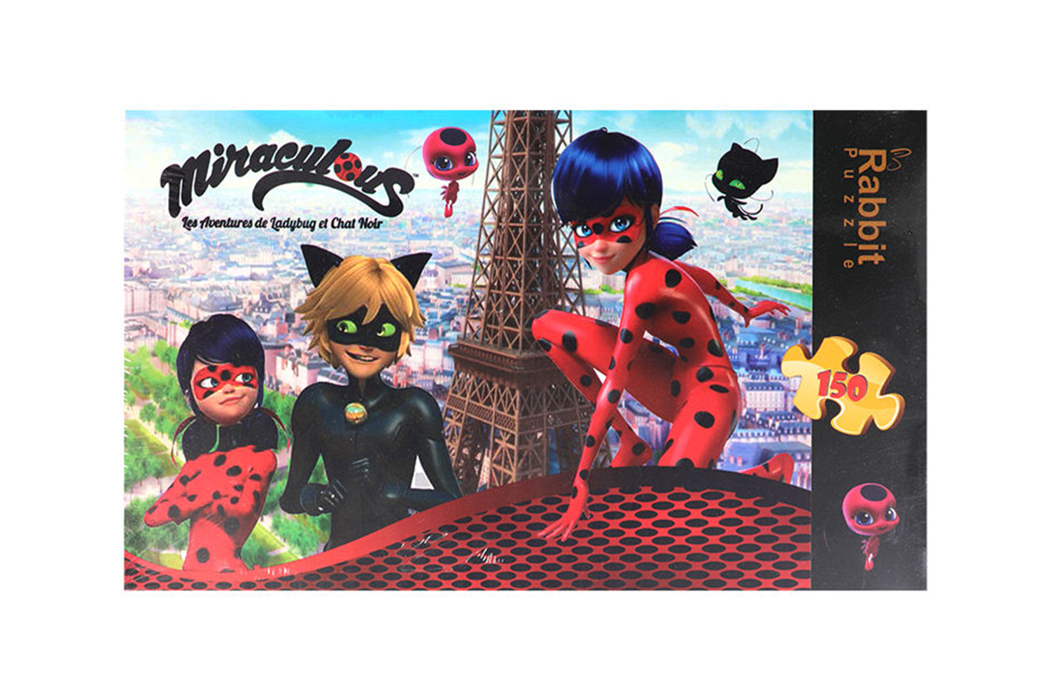 پازل 150 تکه‌ی کودک دختر کفشدوزکی (RABBIT PUZZLE)