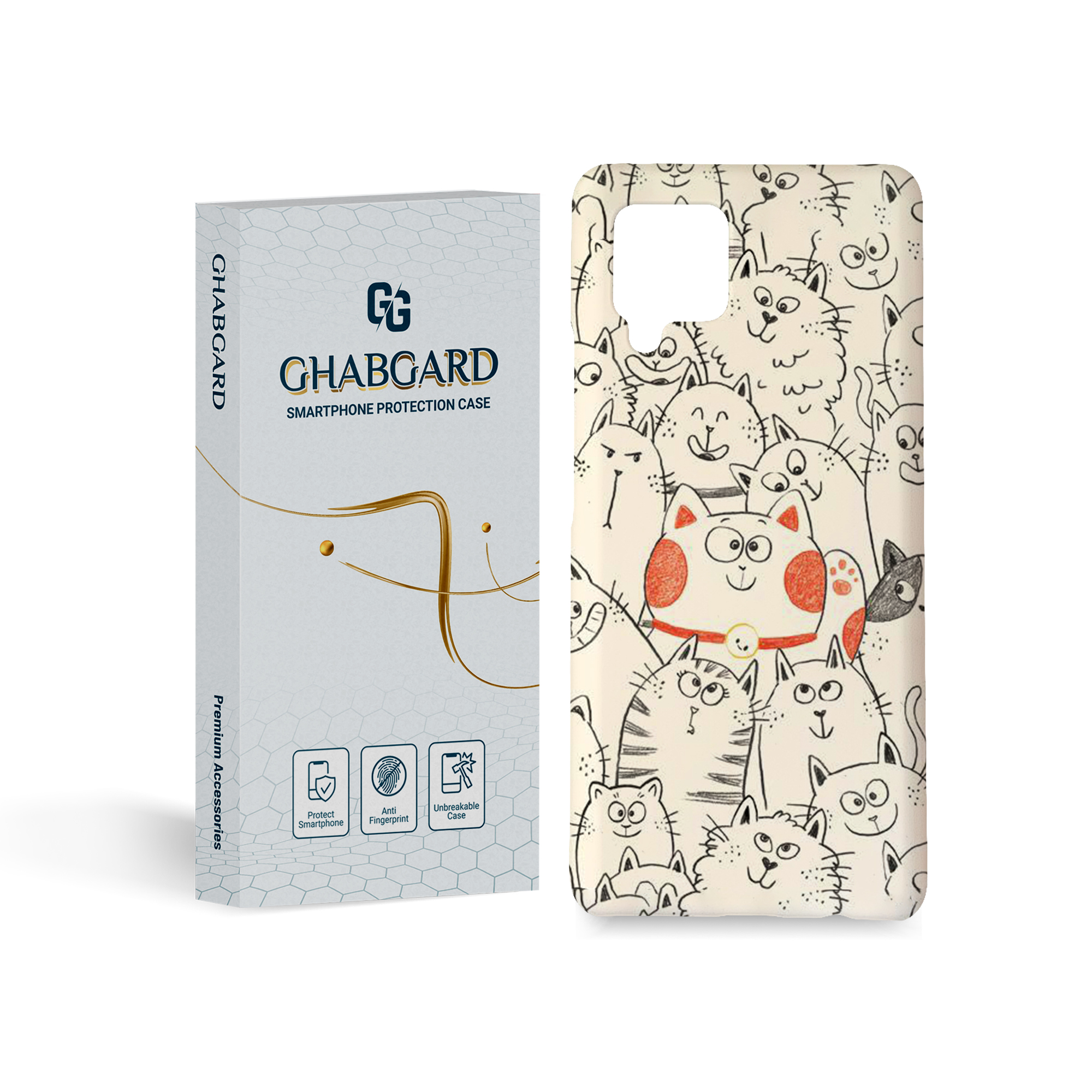 کاور قاب گارد مدل فانتزی مناسب برای گوشی موبایل سامسونگ Galaxy A42  