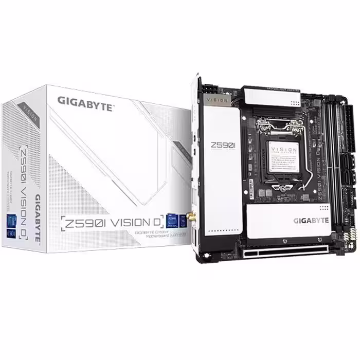 مادربرد گیگابایت مدل Z590I VISION D   گارانتی اصلی