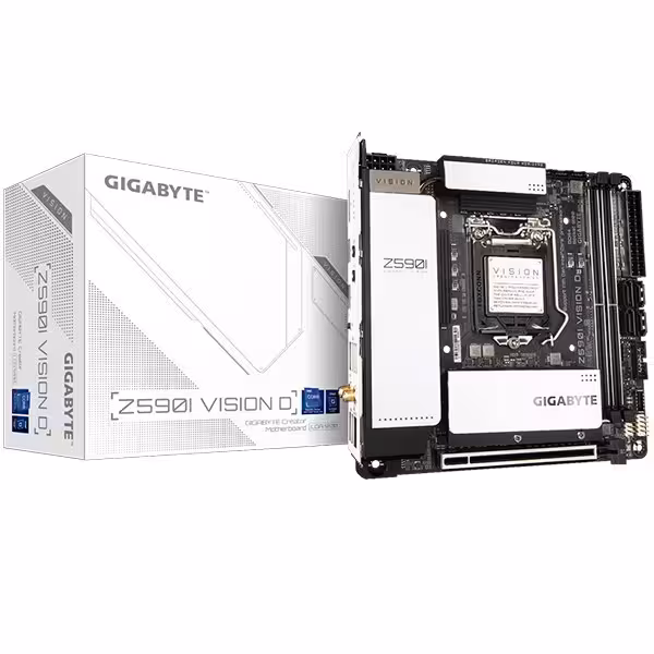 مادربرد گیگابایت مدل Z590I VISION D   گارانتی اصلی