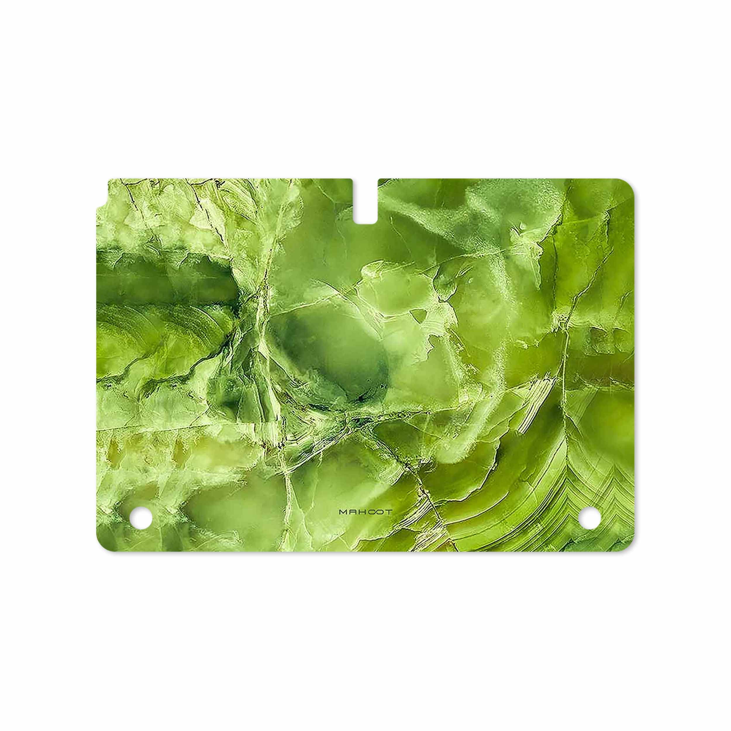 برچسب پوششی ماهوت مدل Green Crystal Marble مناسب برای تبلت سامسونگ Galaxy Note 10.1 2012 N8010