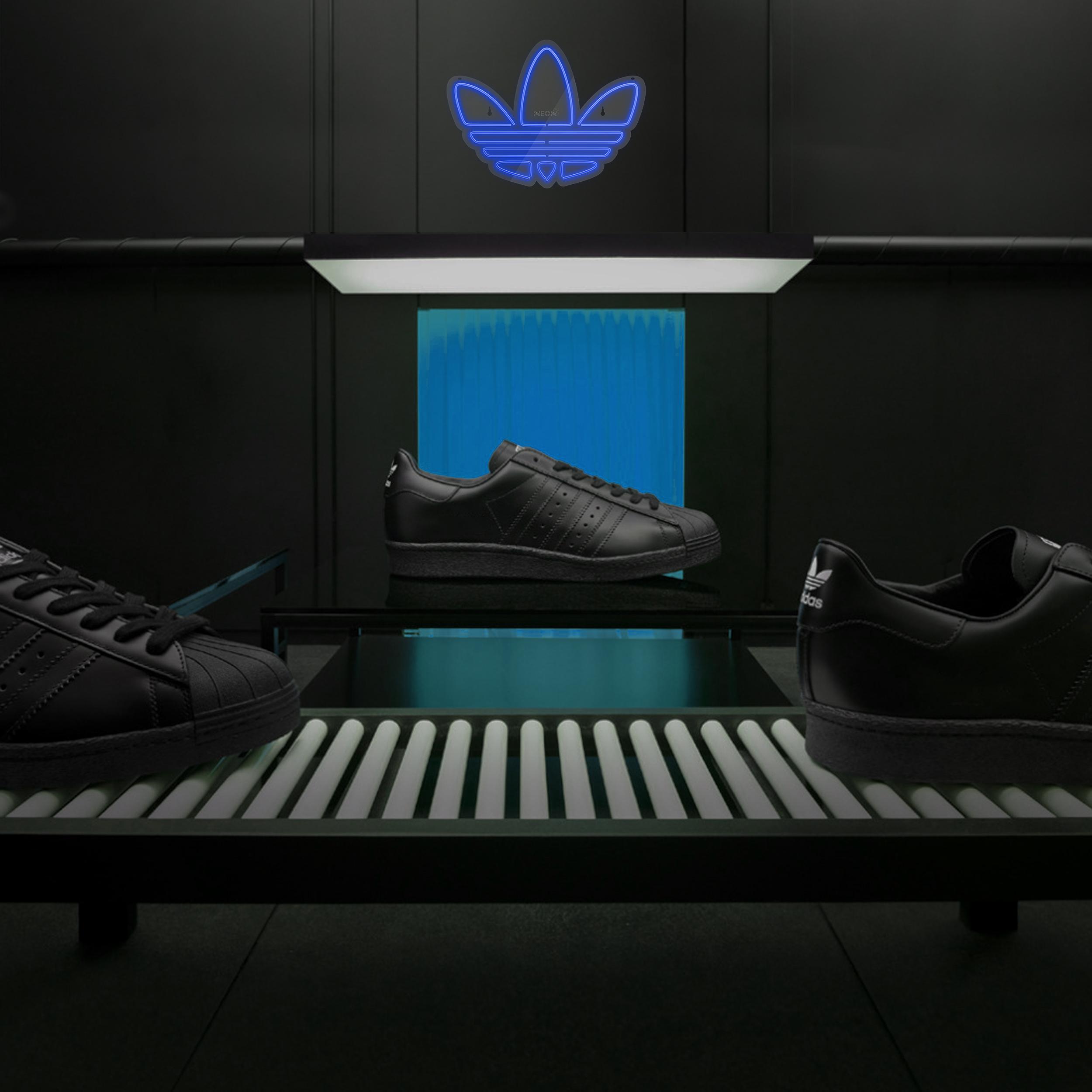 چراغ دیواری نئون دیزاین طرح Adidas-Logo_BL