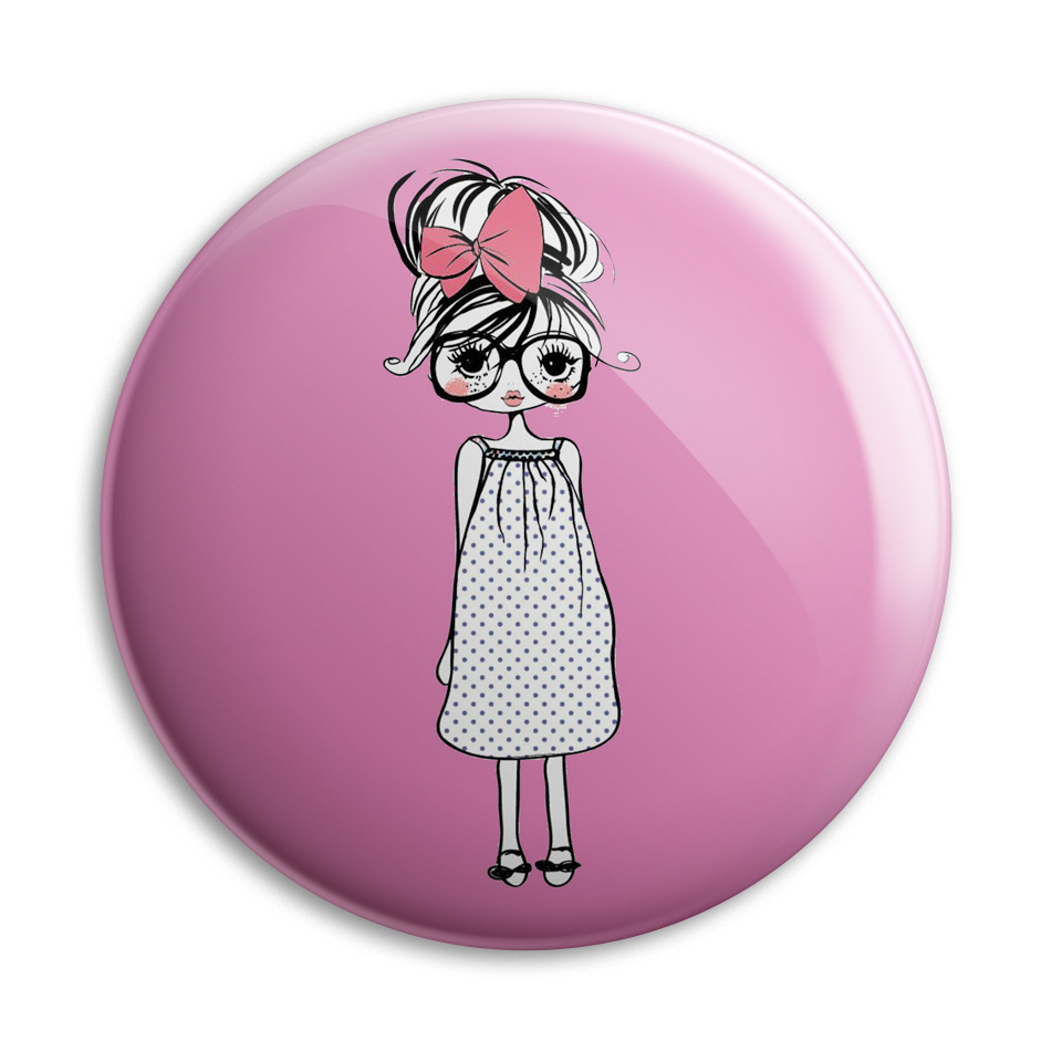 پیکسل پرمانه طرح دخترک ملوس کد pm.4470