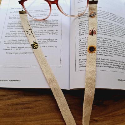 بندعینک گلدوزی