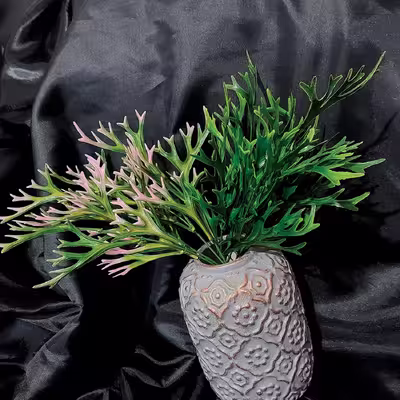 گل مصنوعی مدل بوته شاخ گوزنی