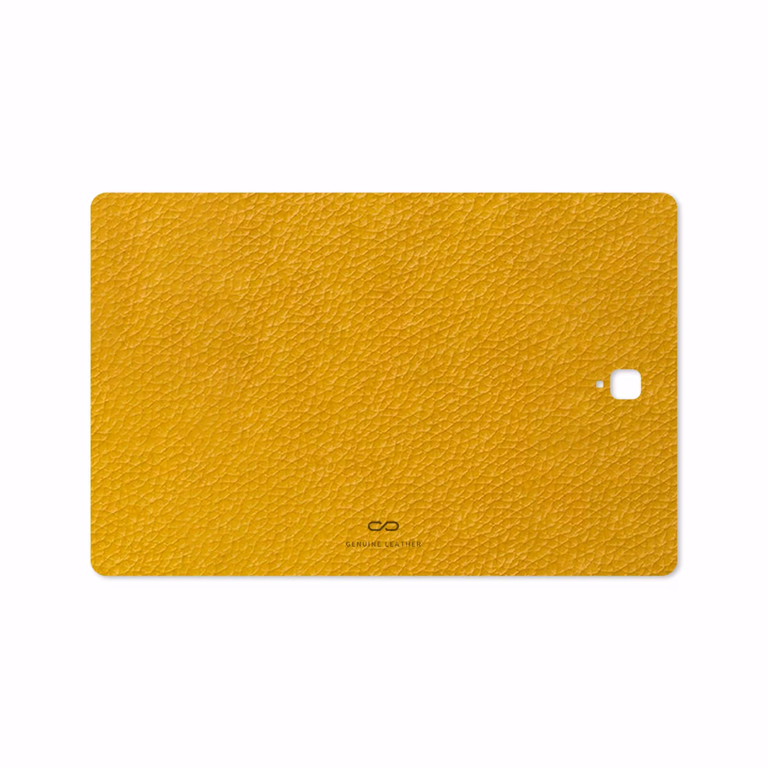 برچسب پوششی ماهوت مدل Mustard-Leather مناسب برای تبلت سامسونگ Galaxy Tab S4 10.5 2018 T830