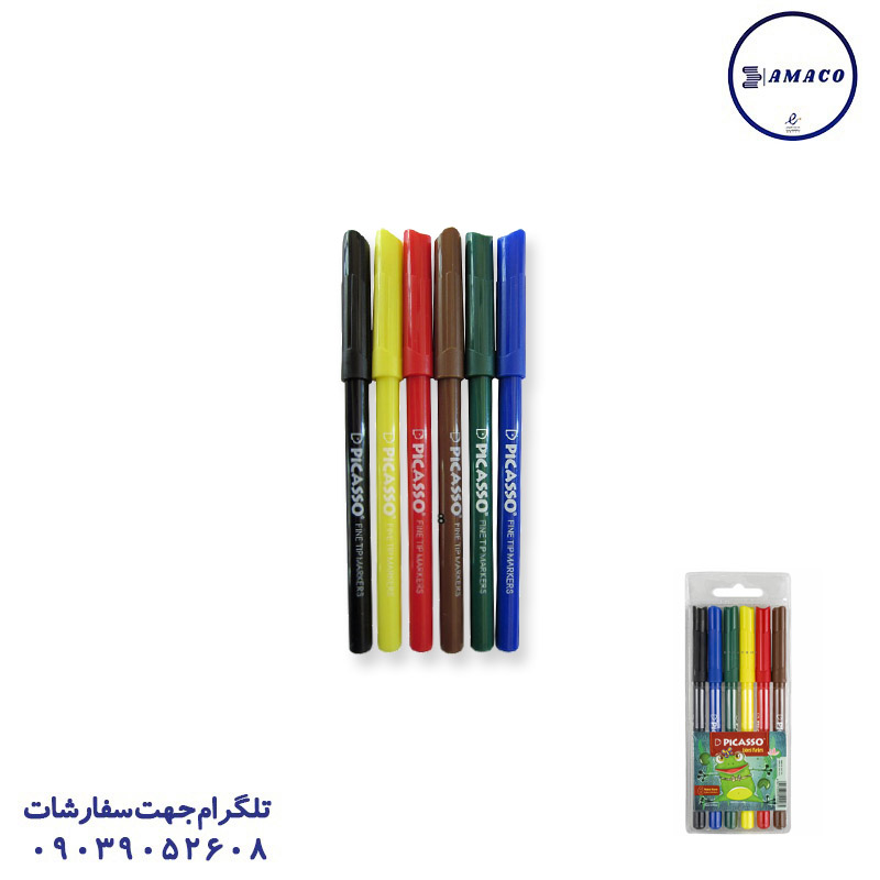 ماژیک 6 رنگ   106 پیکاسو