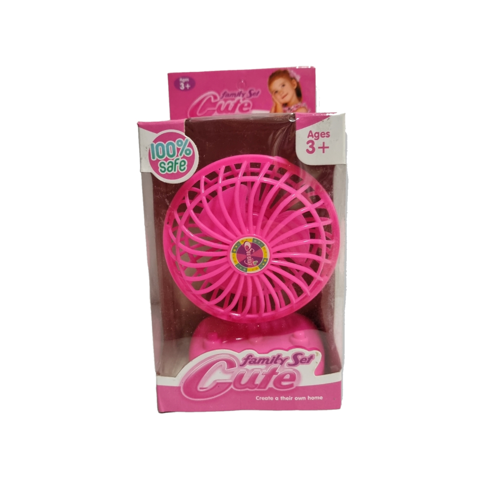 پنکه اسباب بازی مدل family Set Cute