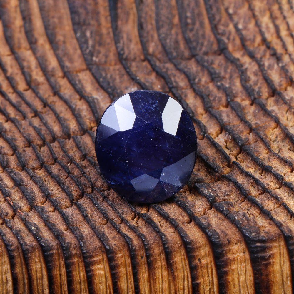 نگین یاقوت کبود کد 11181 - جواهری مشاهیر