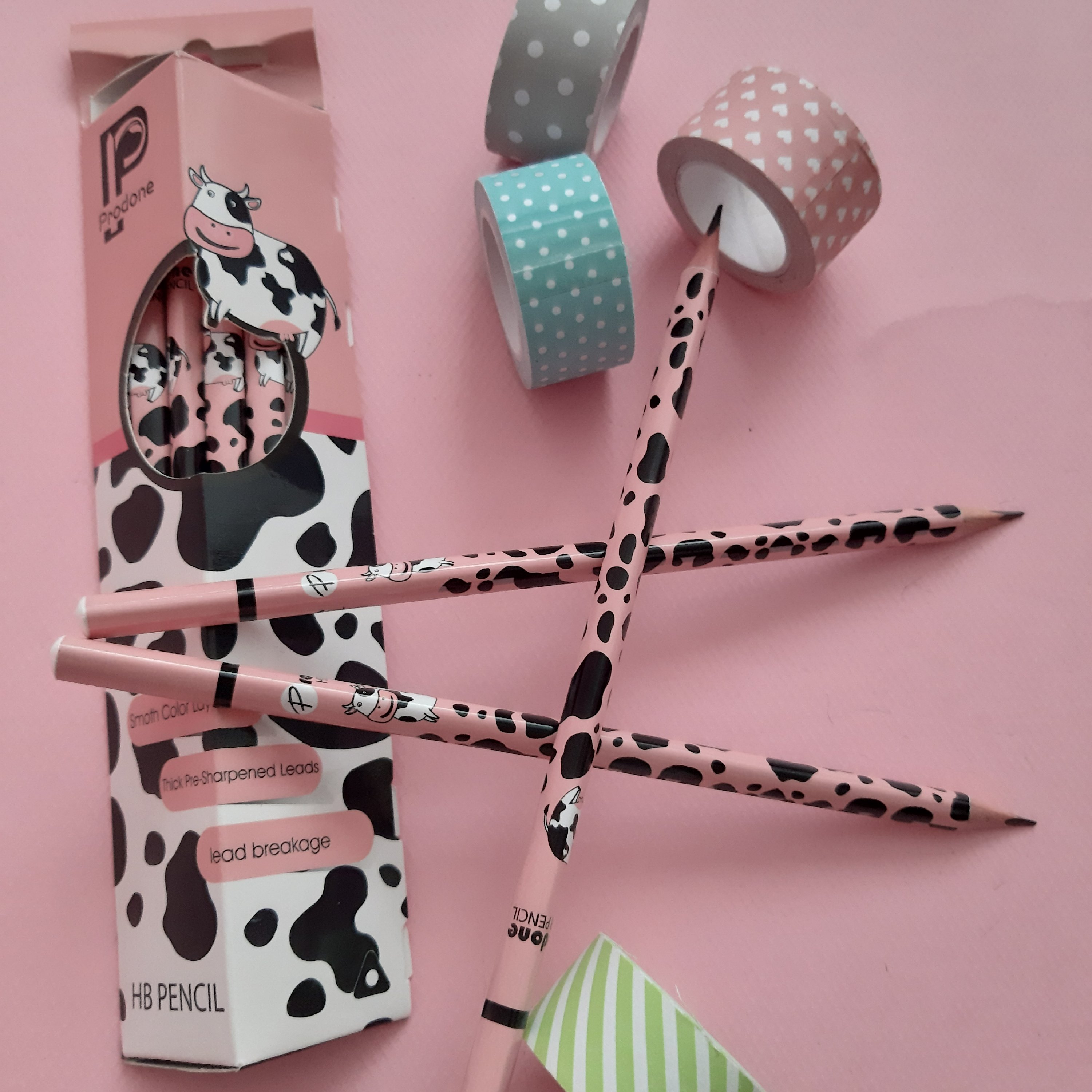 مدادمشکی طرح حیوانات مدل گاو زیبا و با کیفیت بدنه چوبی و گرد نرم