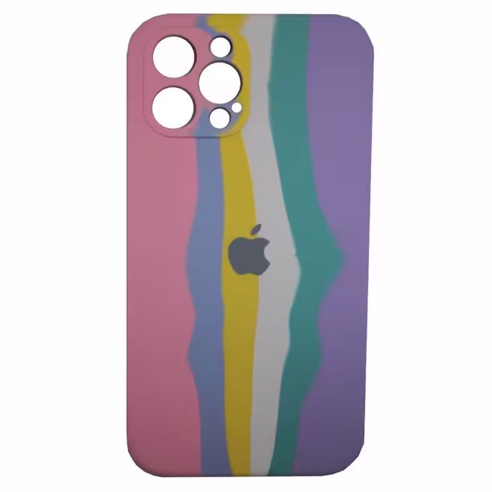 کاور مدل سیلیکونی آبرنگی مناسب برای گوشی موبایل اپل iphone 12 Pro Max