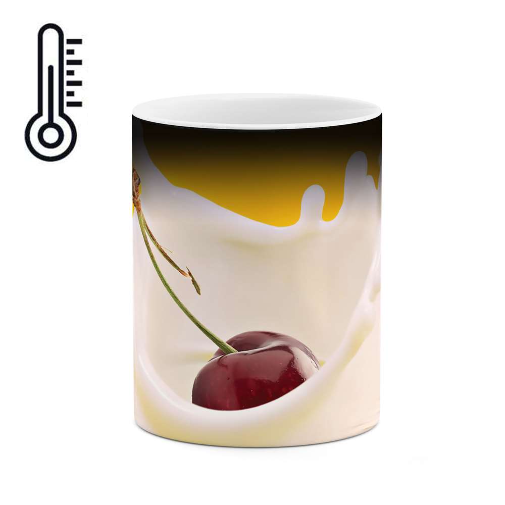 ماگ حرارتی طرح گیلاس مدل mgph01337