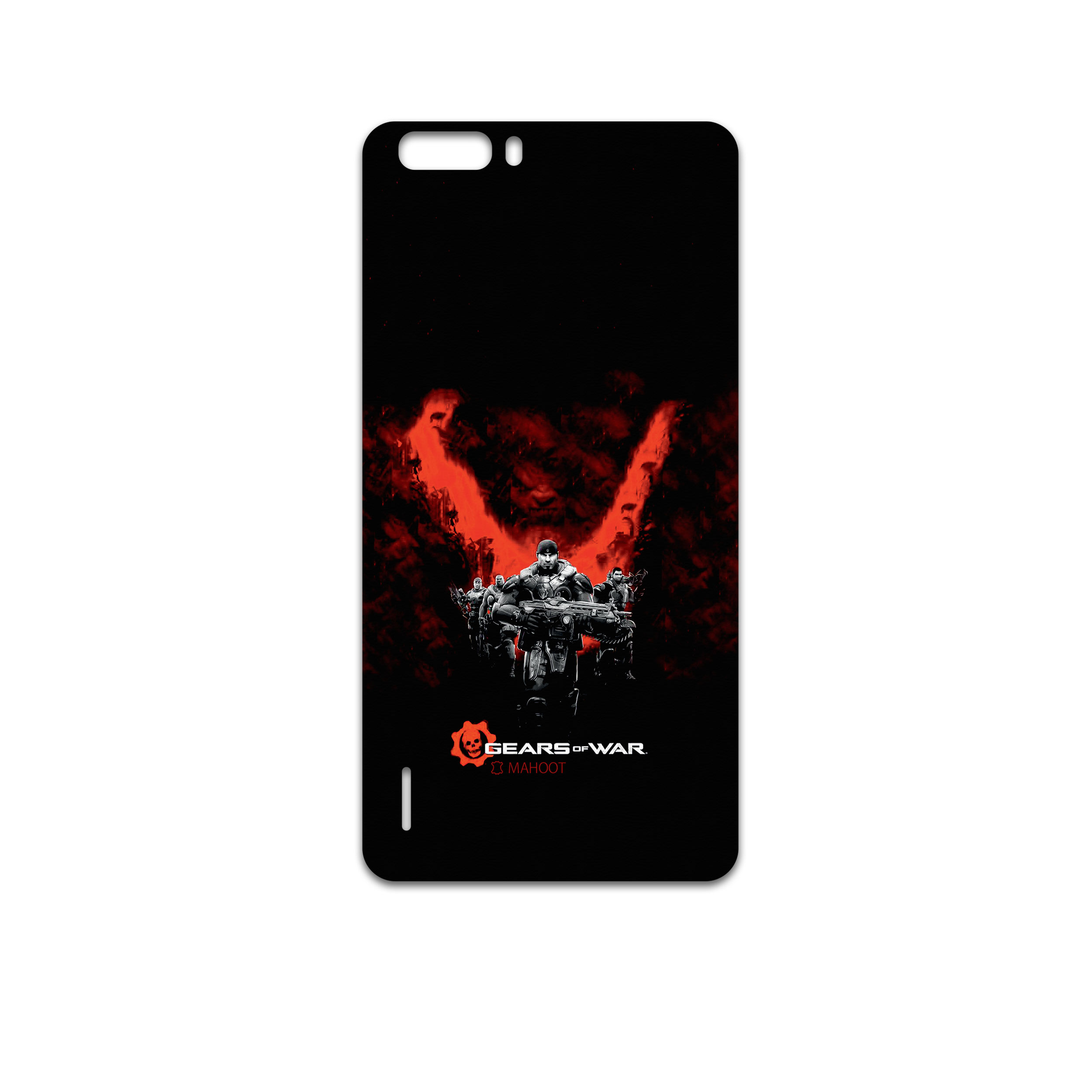 برچسب پوششی ماهوت مدل GEARS-OF-WAR-Game مناسب برای گوشی موبایل آنر 6 Plus
