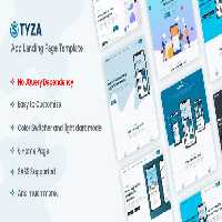 دانلود قالب لندینگ اپلیکیشن Styza