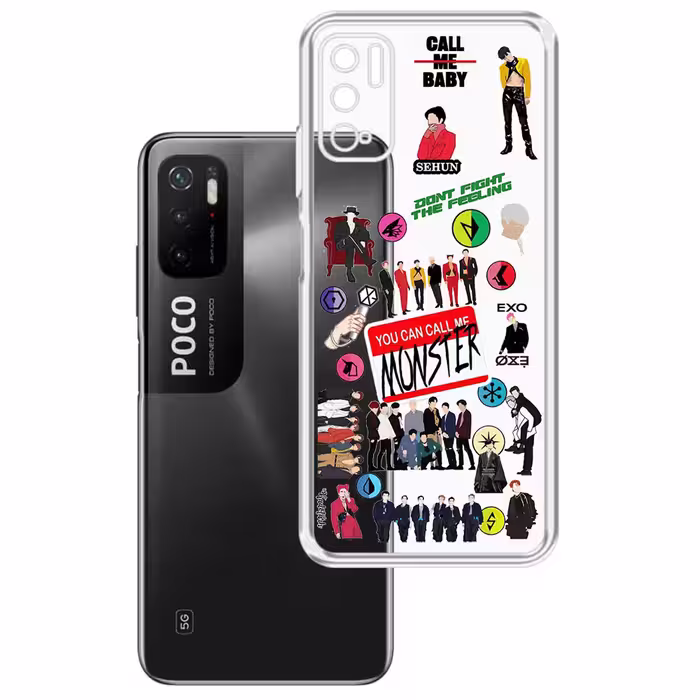 کاور طرح EXO مناسب برای گوشی موبایل شیائومی Poco M3 Pro
