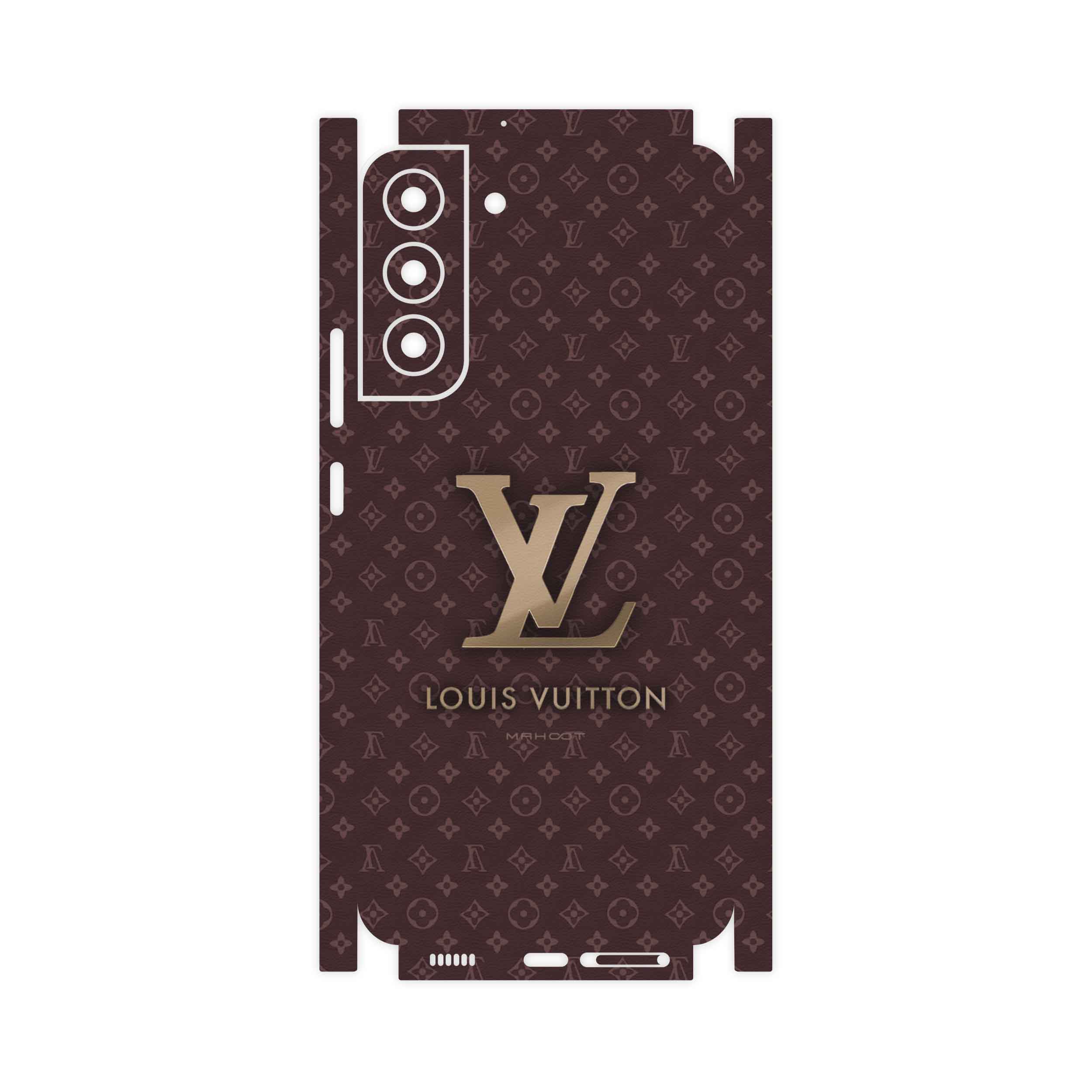 برچسب پوششی ماهوت مدل LOUIS-VUITTON-Logo-FullSkin مناسب برای گوشی موبایل سامسونگ Galaxy S22 Plus 5G
