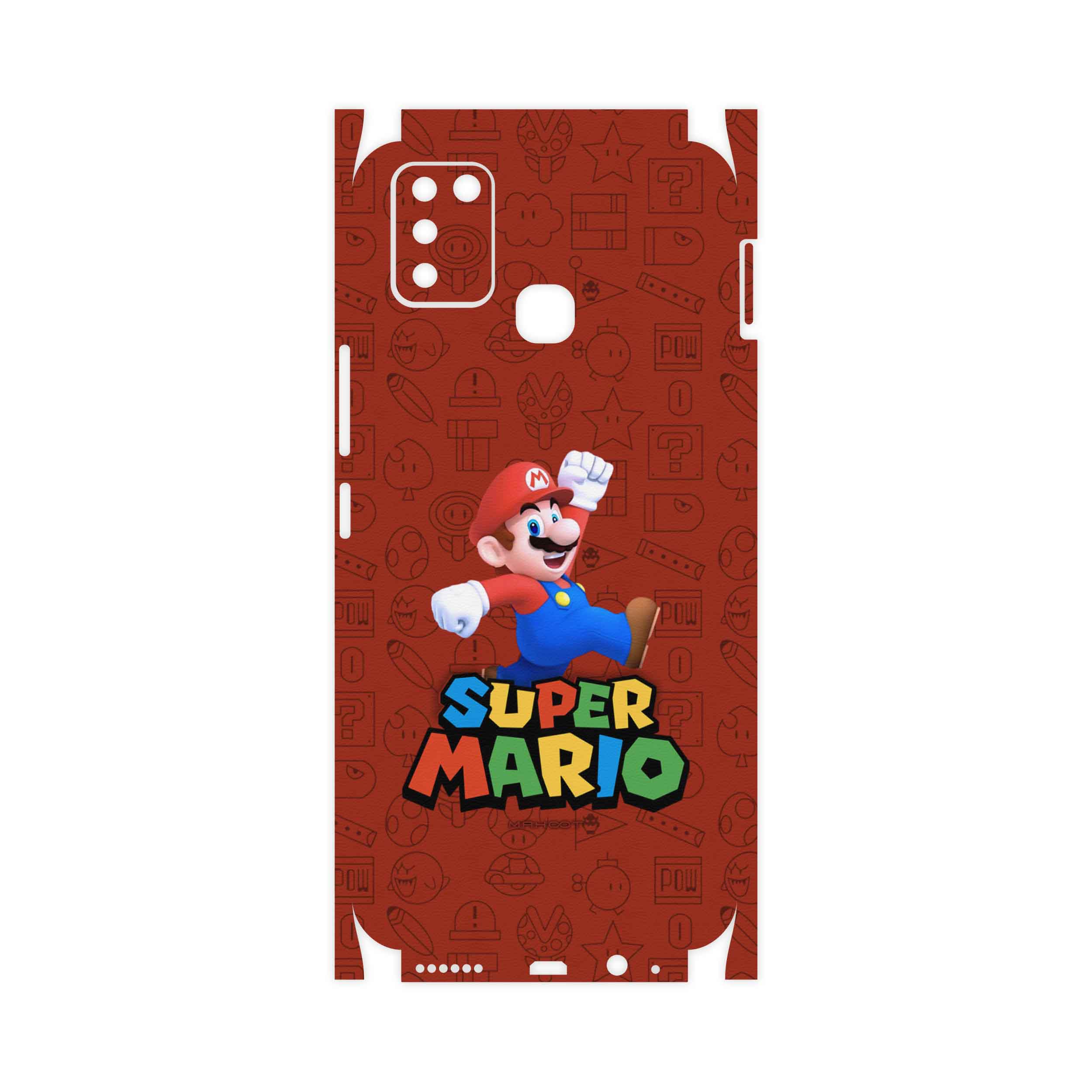 برچسب پوششی ماهوت مدل Super-Mario-Game-FullSkin مناسب برای گوشی موبایل اینفینیکس Smart 6 X657B