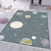 فرشینه کودکانه طرح سیاره ها و ماه و ستاره SM-22601b
