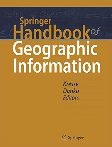 خرید و دانلود نسخه کامل کتاب Springer Handbook of Geographic Information