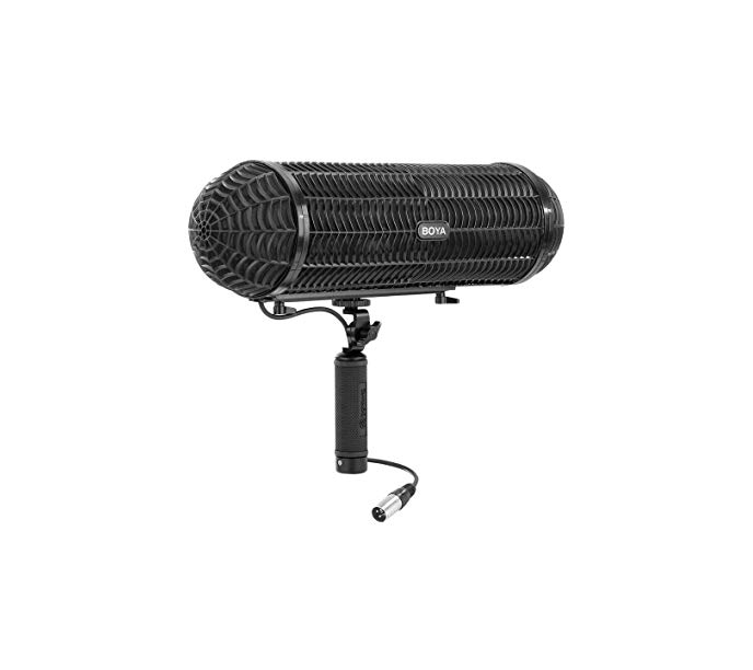 بادگیر و لرزشگیر میکروفون بویا مدل BY-WS1000 ( پوشش خز)