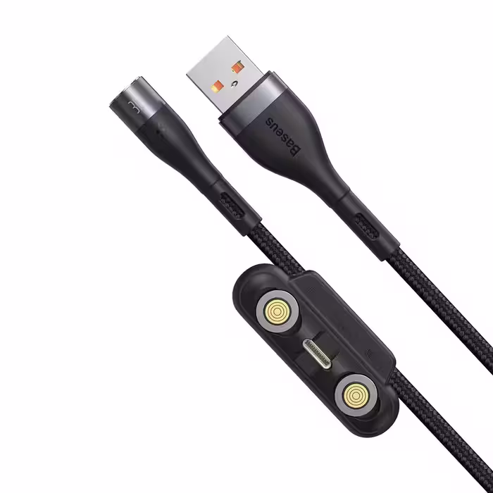 کابل تبدیل USB به USB-C/microUSB/لایتنینگ باسئوس مدل CA1T3_AG1 طول 1 متر