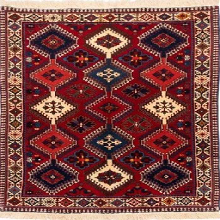 فرش دستباف یلمه ذرع و نیم طالخونچه - بازرگانی 110