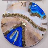 ساعت دیواری ژعود 50 سانتی متر زیبا همراه هدیه