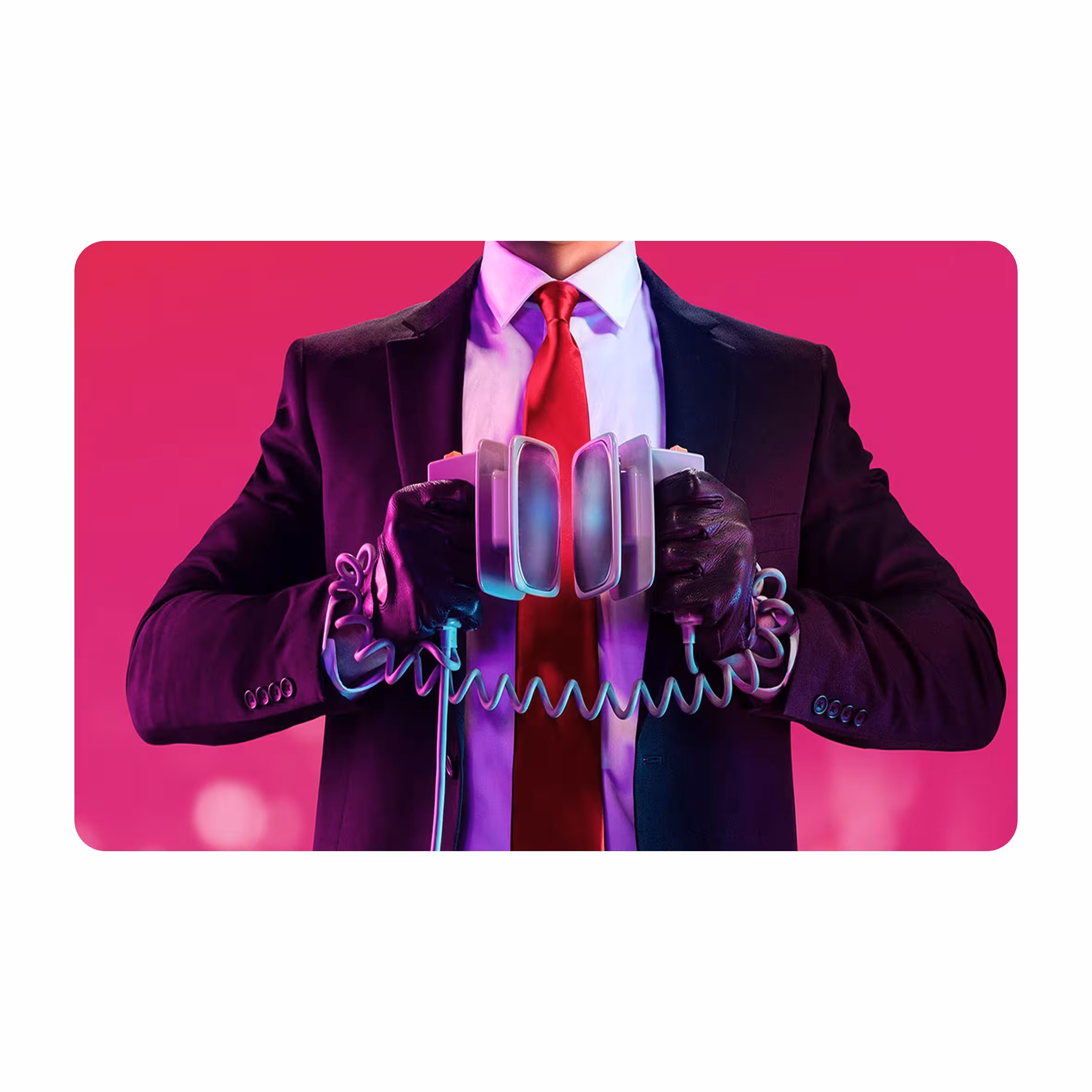 ماوس پد طرح هیتمن مدل mpb748