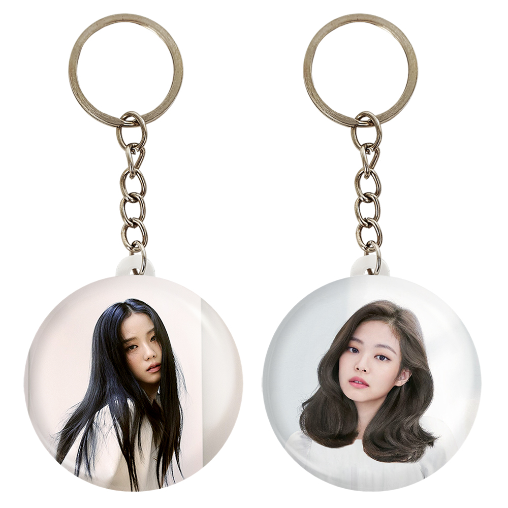 جاکلیدی خندالو مدل جنی و جیسو گروه بلک پینک BLACKPINK کد 1674216738 مجموعه 2 عددی