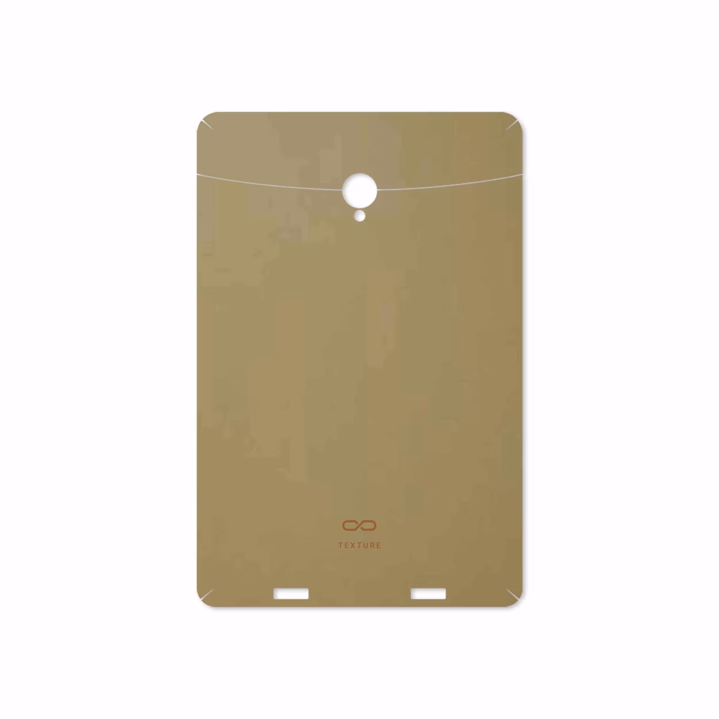 برچسب پوششی ماهوت مدل Matte-Gold مناسب برای تبلت وریکو Unipad