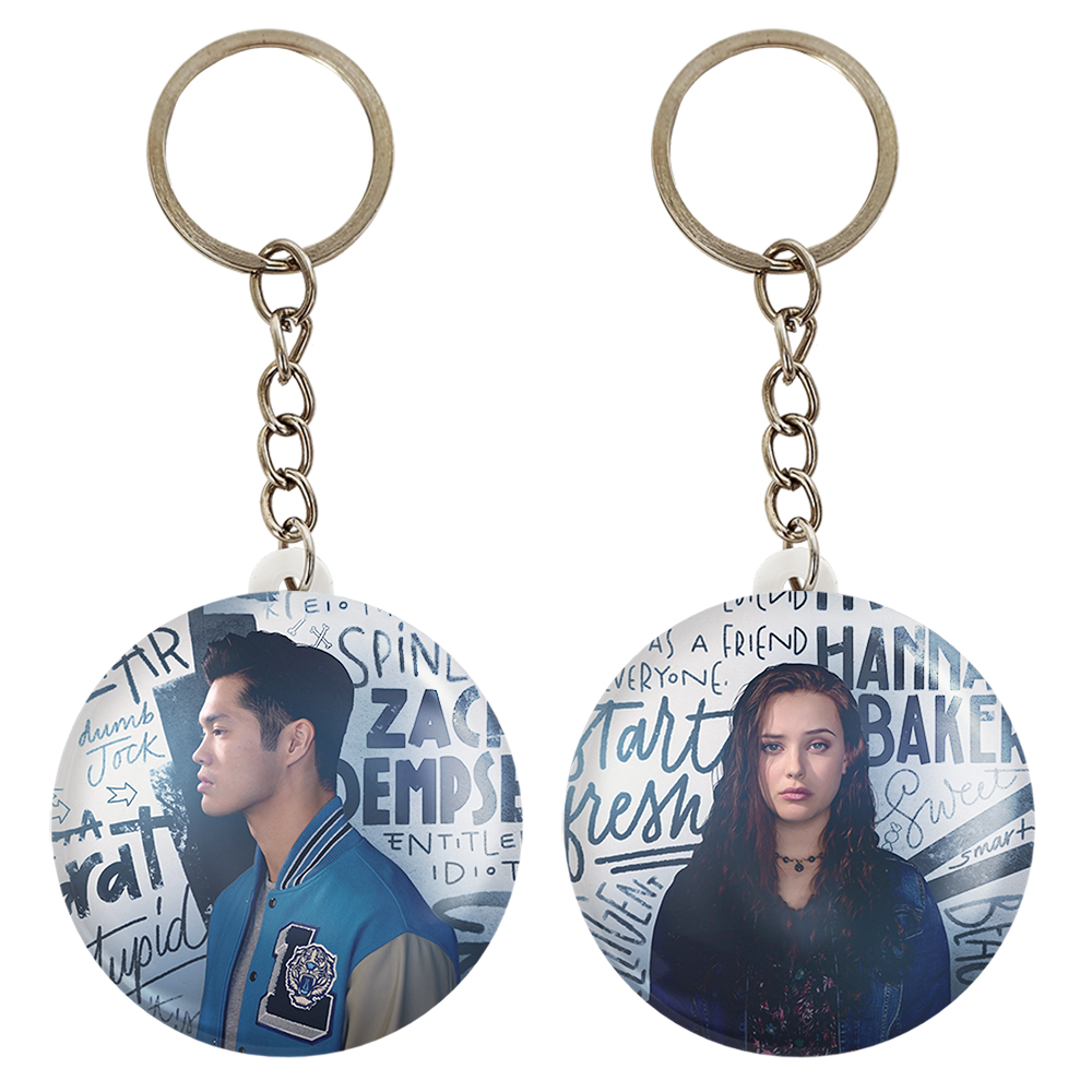 جاکلیدی خندالو مدل هانا بیکر و زک 13دلیل برای اینکه Reasons Why13 کد 2033020321 مجموعه 2 عددی