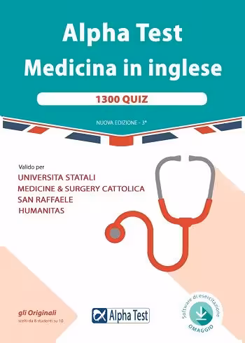 کتاب ALPHA TEST Medicina in Inglese 1300 Quiz