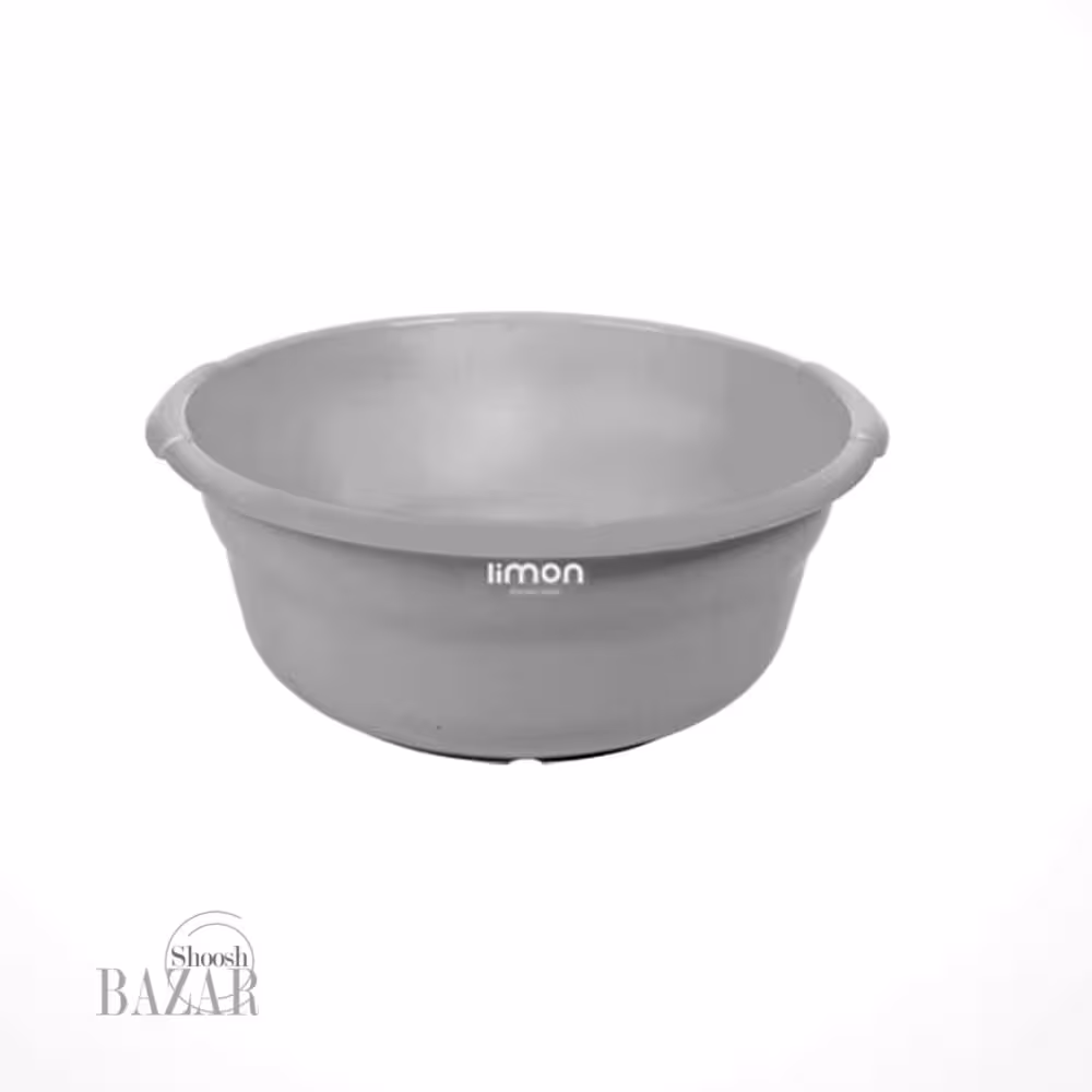 لگن گرد سایز 4 لیمون مدل الوان کد 1008