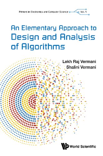 خرید و دانلود نسخه کامل کتاب An Elementary Approach To Design And Analysis Of Algorithms