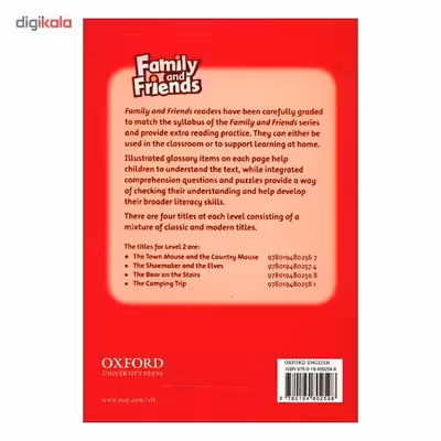 کتاب Family and Friends 2 The Bear on the Stairs اثر Kathryn Harper انتشارات OXFORD 