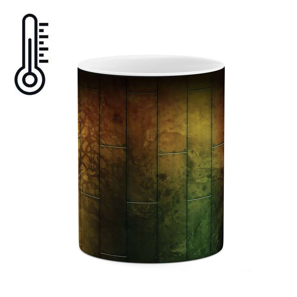 ماگ حرارتی طرح دیوار رنگی مدل mgh00547