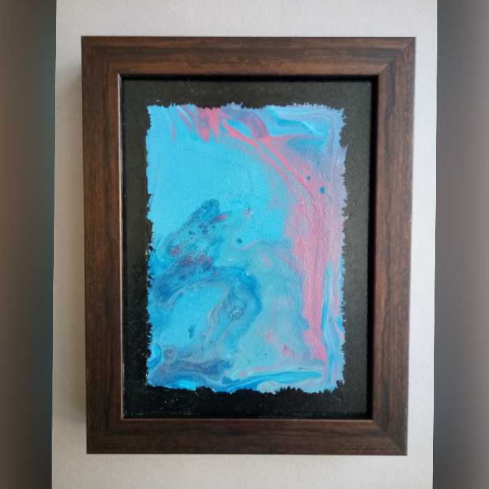 نقاشی مدرن اکرلیک ابستره