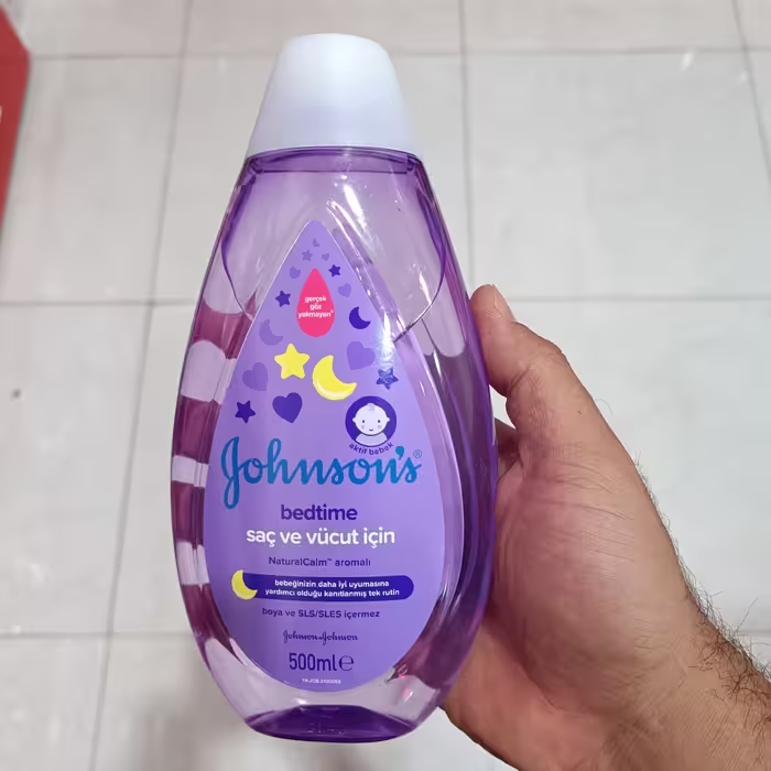 شامپو سر و بدن جانسون مخصوص کودک حجم 500 میل Johnson