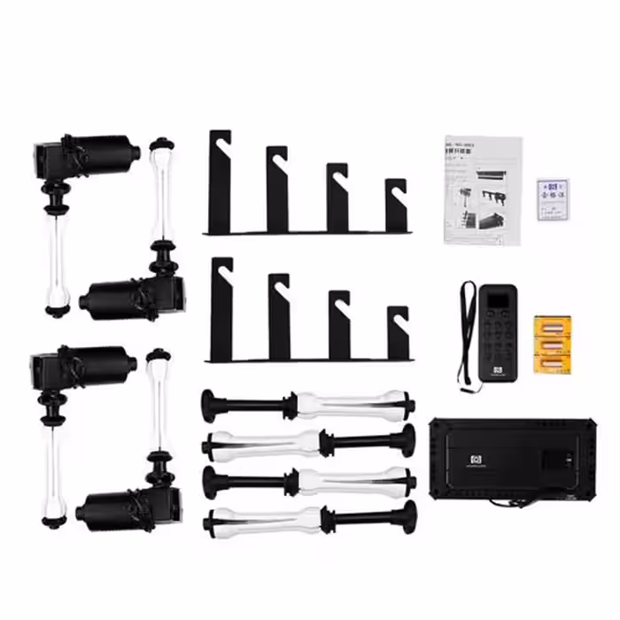 نگهدارنده فون برقی 4 تایی و ریموت نانلایت Nanlite BE‑4RS Background Support