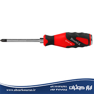 پیچگوشتی تکی دسته TPR ضربهخور 100×6 چهارسو Ronix مدل RH-2970