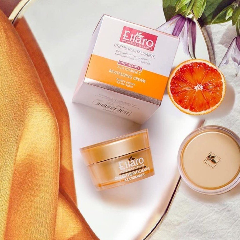 کرم احیا و روشن کننده پوست ویتامین C الارو 50ml