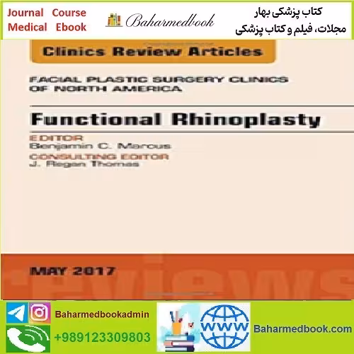 Functional Rhinoplasty TRUE PDF price 1€ - کتاب پزشکی بهار