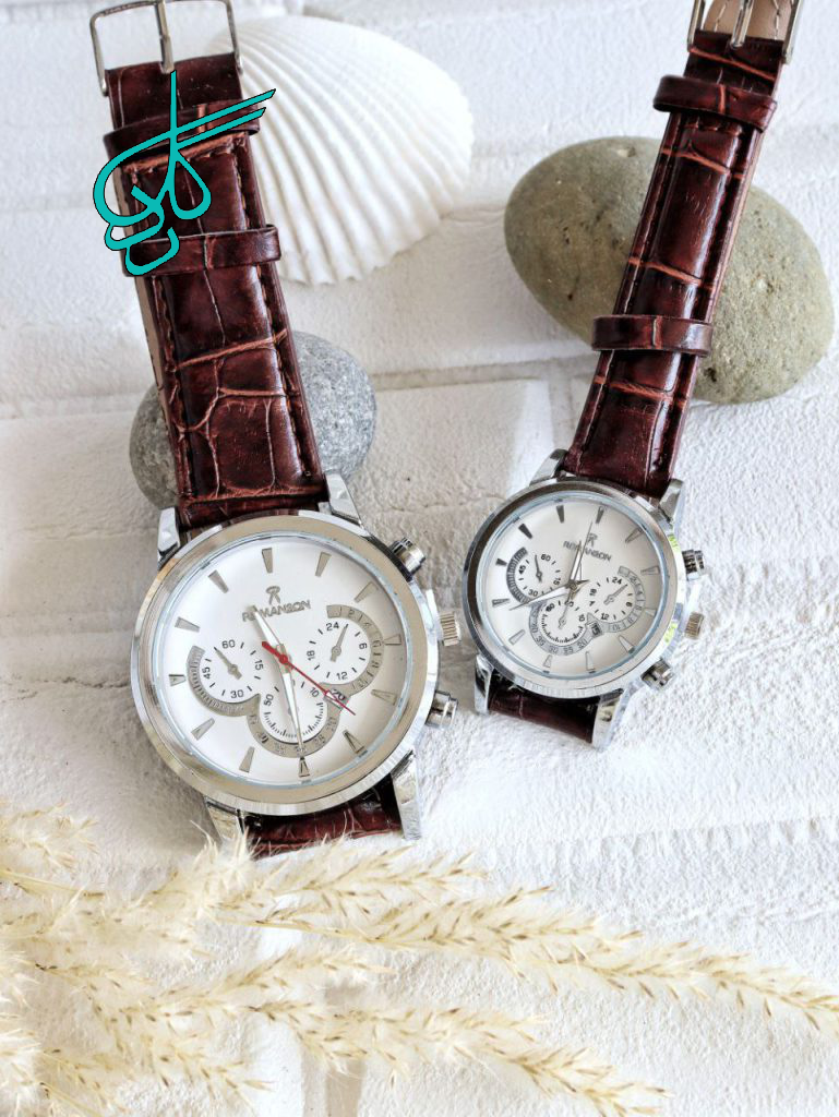 خرید ست ساعت مردانه و زنانه چرمی سیتیزن رنگ ثابت دارای طرح های متنوع کد 2116269 - ردگل